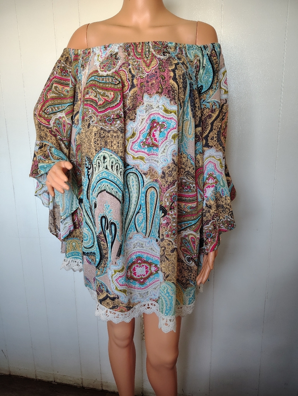 Jodifl Multicolor Mini Dress Size M. - Picture 1 of 12